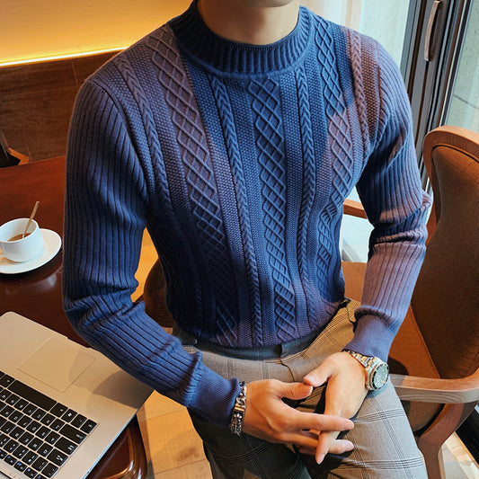 OM Business Slim formal Sweater